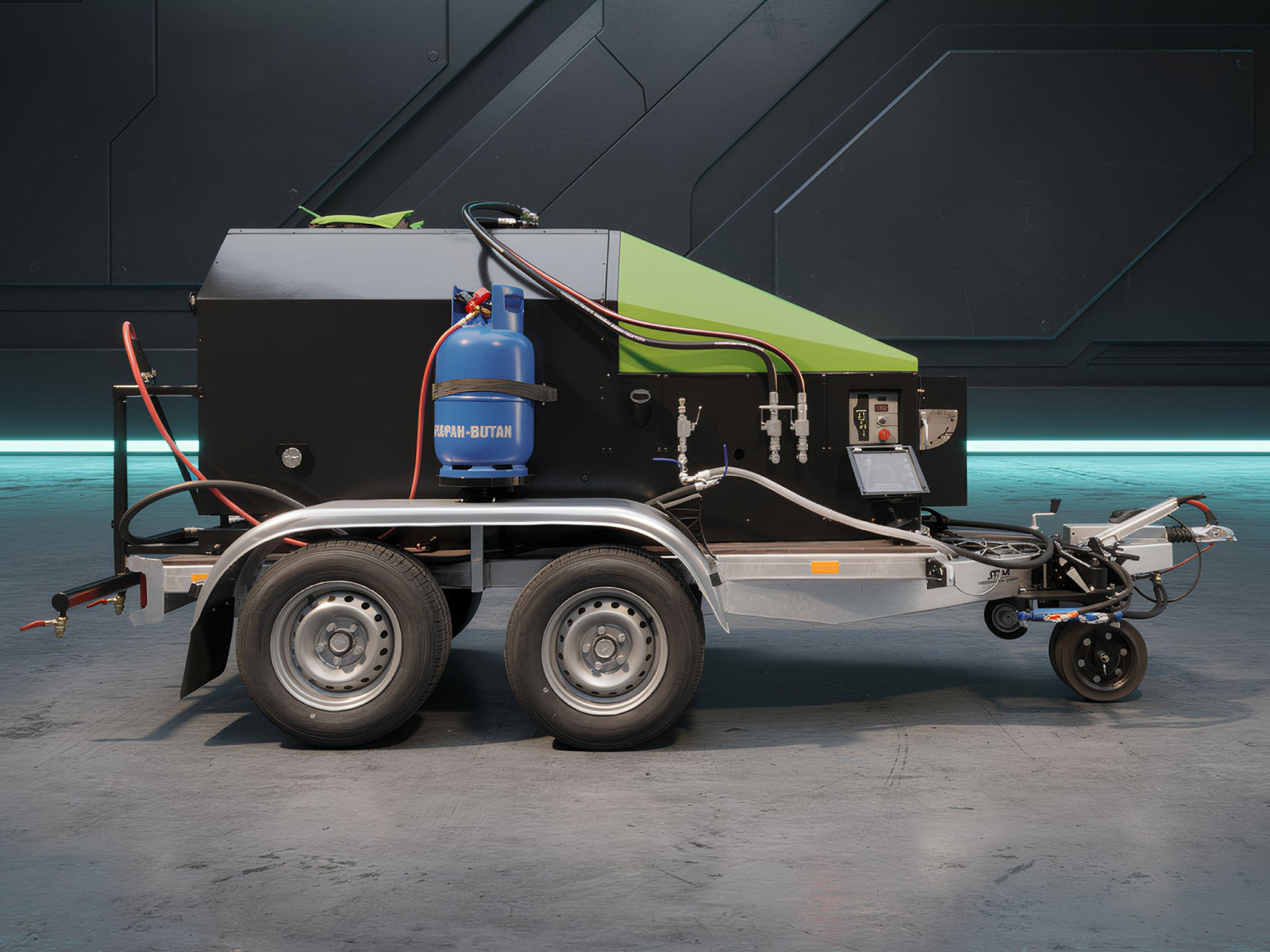 Self-Propelled Bitumen Spraying Machine