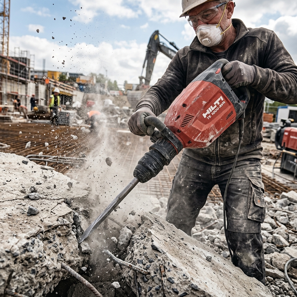 Choosing the Right Rotary Hammer for Heavy Demolition Operations